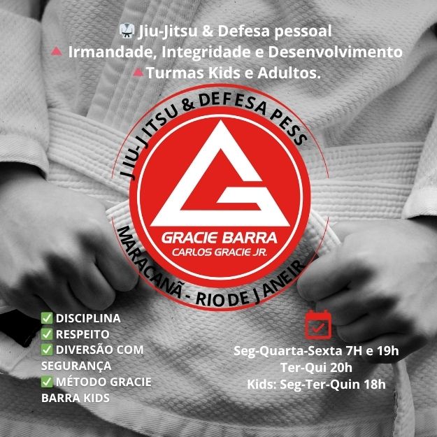 Jiu-jitsu em vila isabel RJ - gracie barra